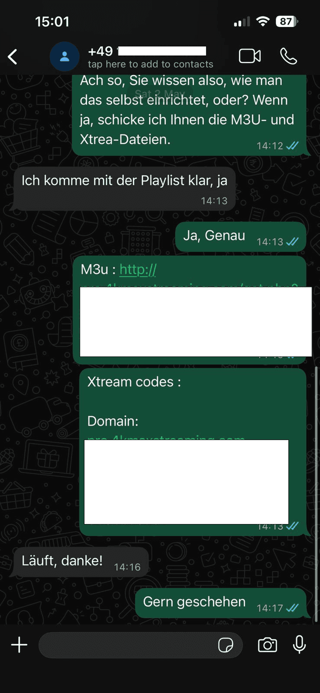 Customer review